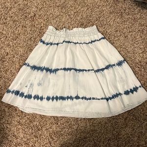 Blue and white Chelsea & Violet skirt!